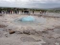  ... der Geysir Strokkur (Butterfass) 